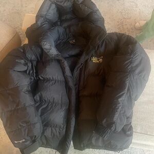 MOUNTAIN HARDWEAR 650 SUBZERO CONDUIT/HOOD JACKET MENS XXL PTP 27 EUC BEAUTIFUL